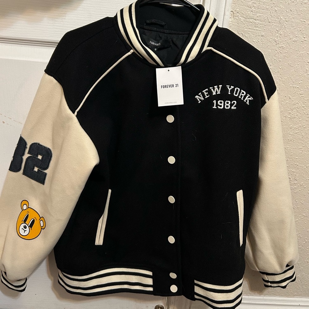 Forever 21 letterman jacket
